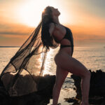 Marlene Hatcher Ibiza Photoshoot with Martin Miller